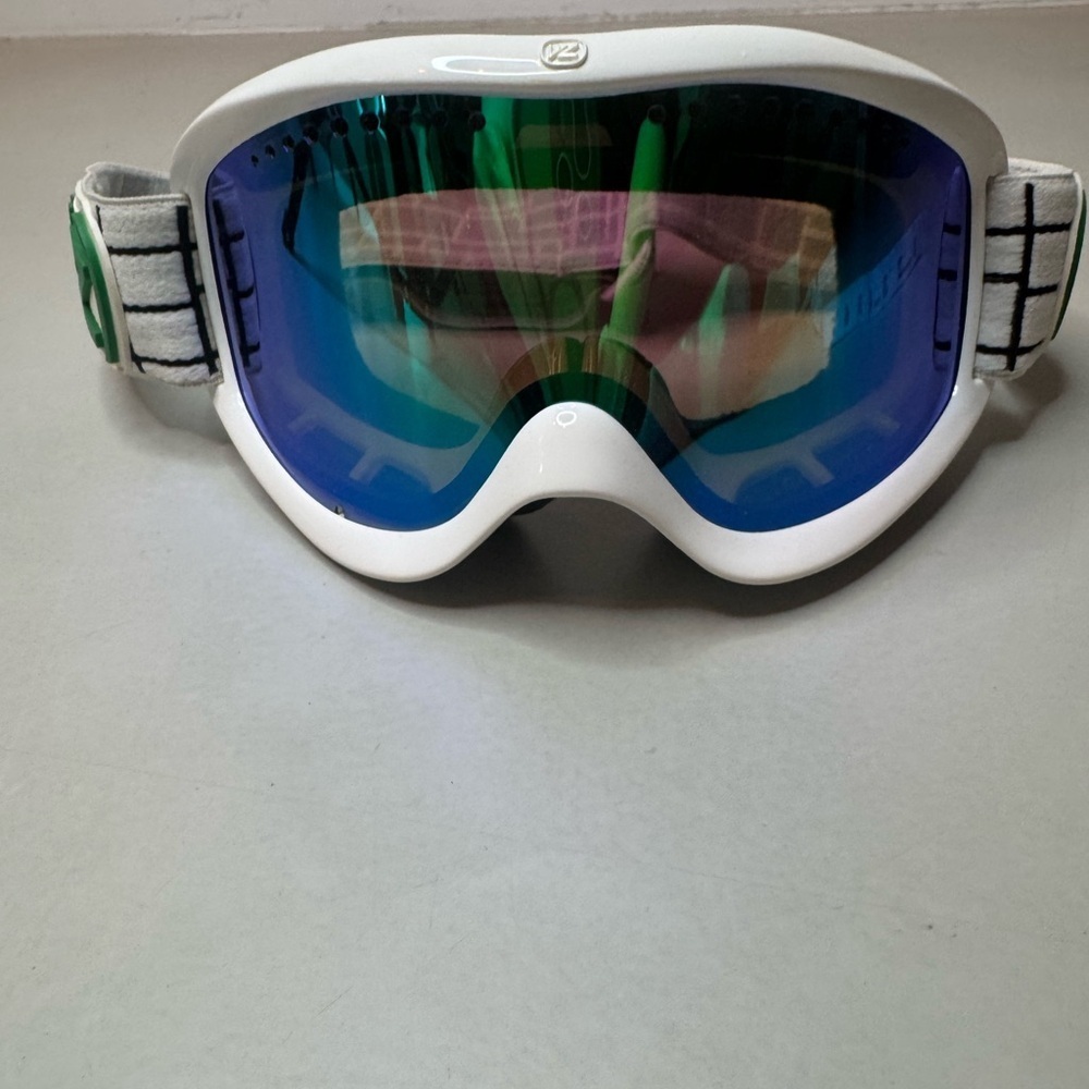 White and Green VZ Goggles